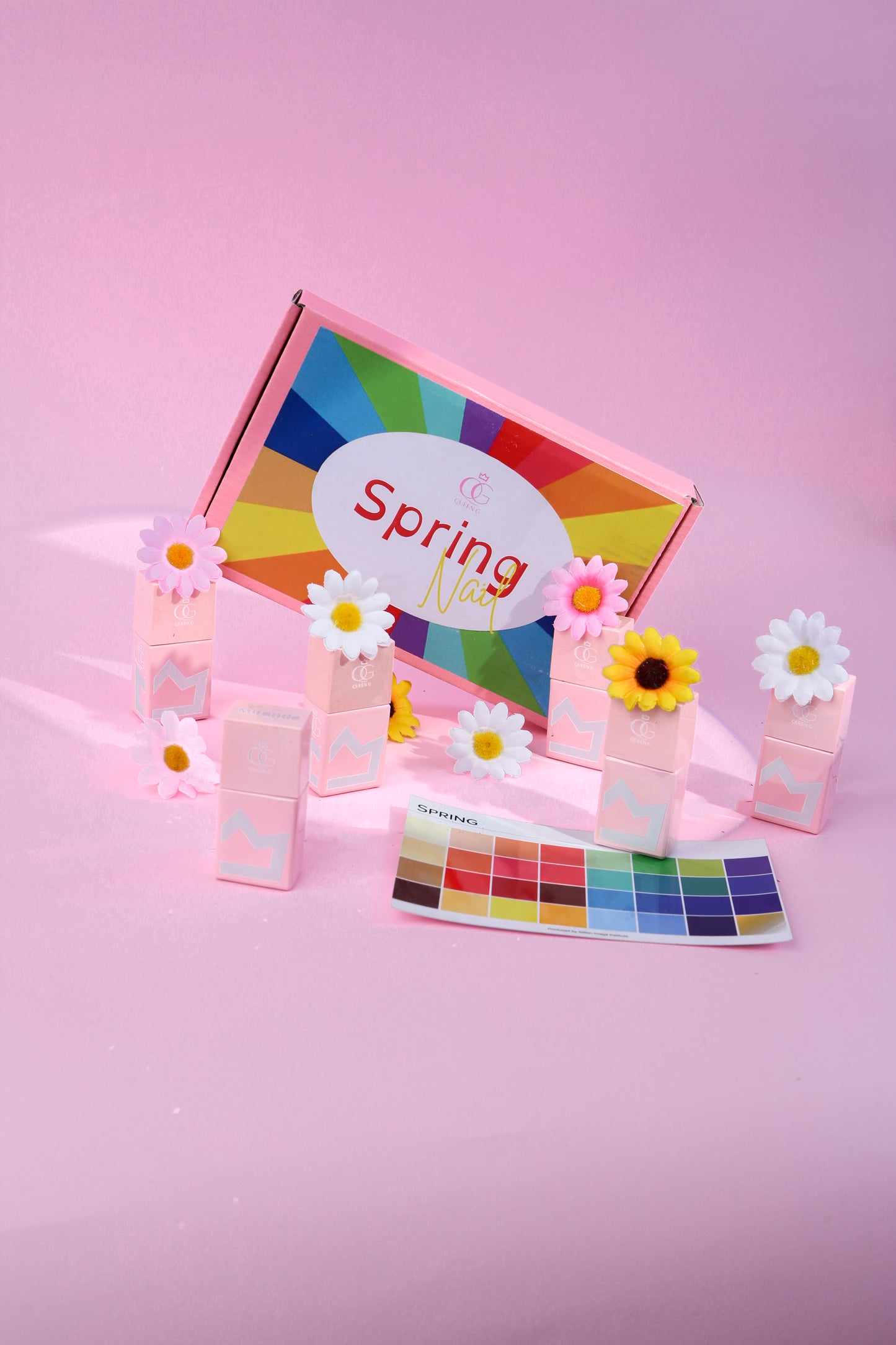 Set 6 gel unghie - palette primavera